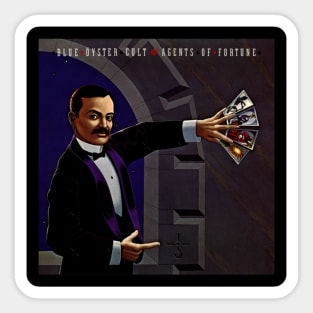 Blue Öyster Cult Agents Of Fortune Sticker